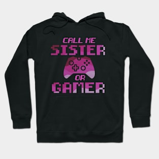 Retro gamer girl t-shirt design Hoodie